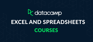 DataCamp Excel and Spreadsheets Courses