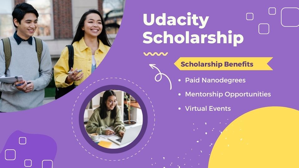 An image illustration of Udacity Scholarship