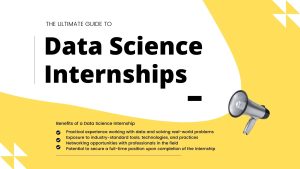 Data Science Internship Guide